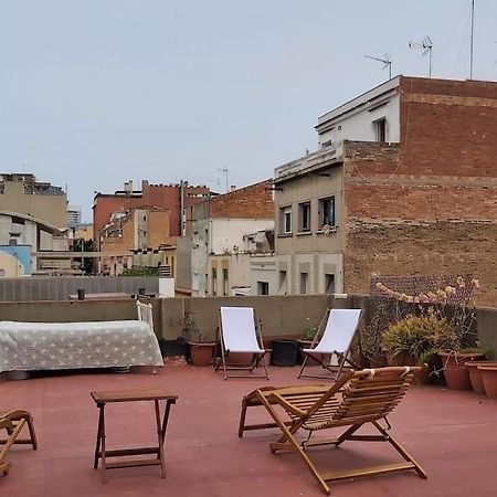 Small Room In Sants With Huge Terrace 바르셀로나 외부 사진