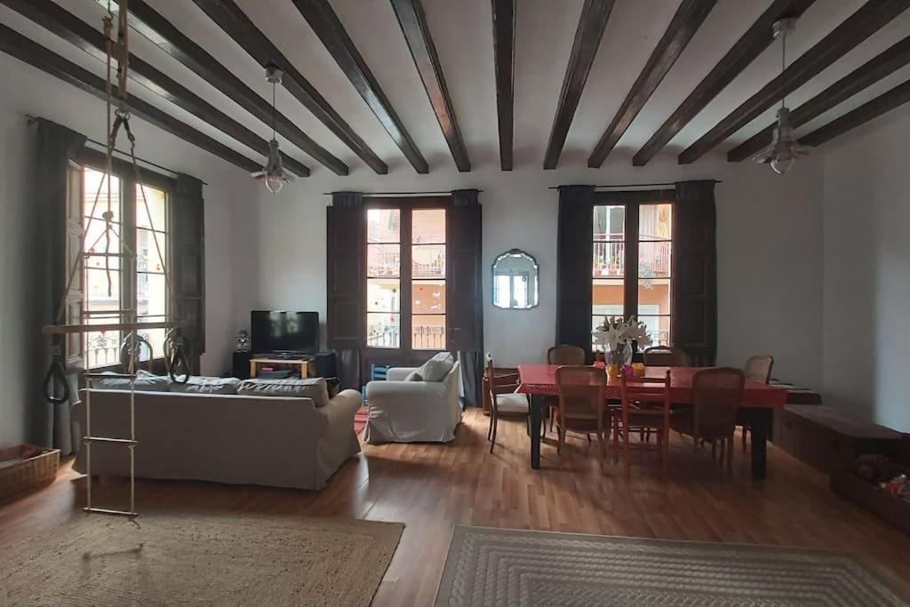 Small Room In Sants With Huge Terrace 바르셀로나 외부 사진