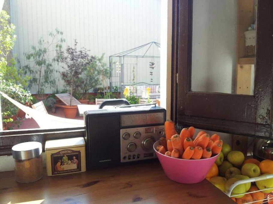 Small Room In Sants With Huge Terrace 바르셀로나 외부 사진